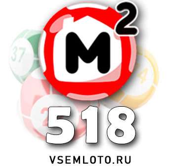 Жилищная лотерея тираж 518