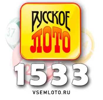 Русское лото тираж 1533
